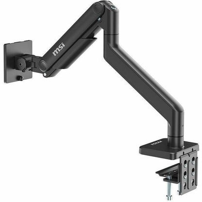 Alternate-Image1 Image for MSI Mounting Arm for Monitor, Flat Panel Display, Curved Screen Display - Matt Black