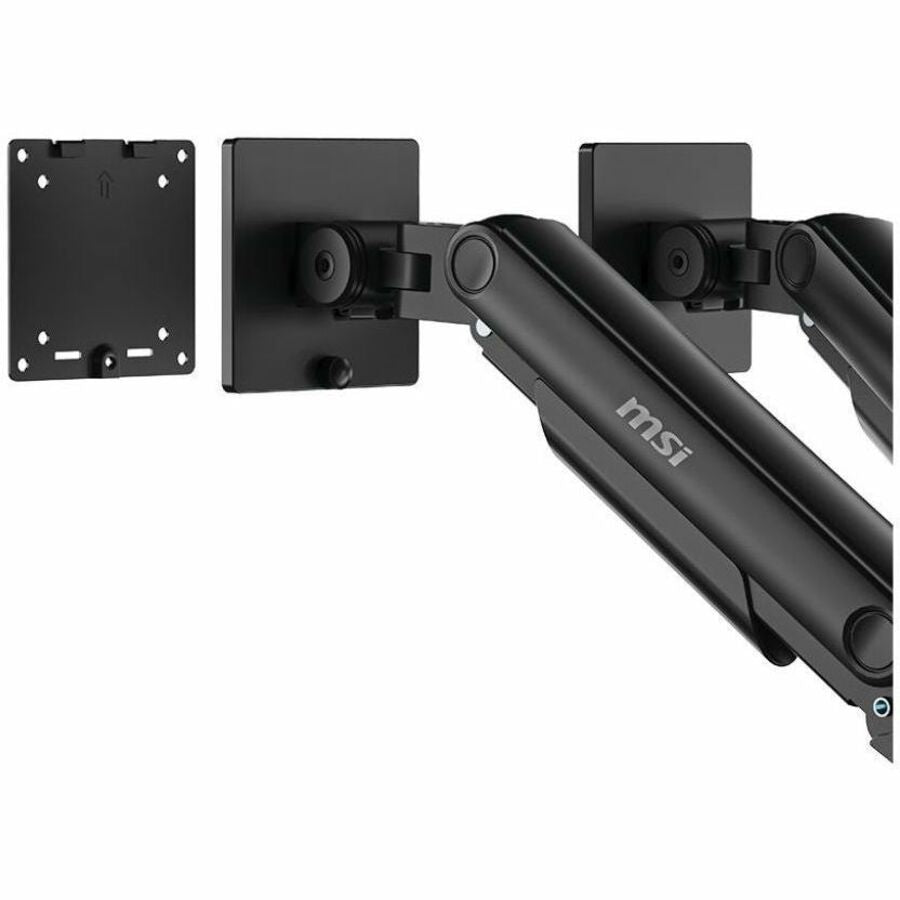 Alternate-Image1 Image for MSI Mounting Arm for Monitor - Matte Black - Horizontal/Vertical