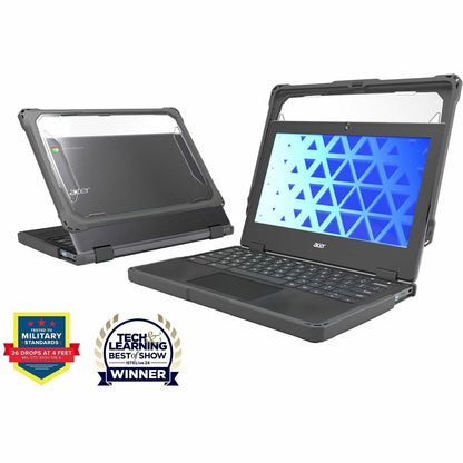 Main Image for MAXCases Extreme Shell-F for Acer C736 Clamshell Chromebook 11" (Gray) New/Updated