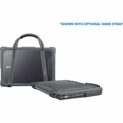 Alternate-Image4 Image for MAXCases Extreme Shell-F for Acer C736 Clamshell Chromebook 11" (Gray) New/Updated