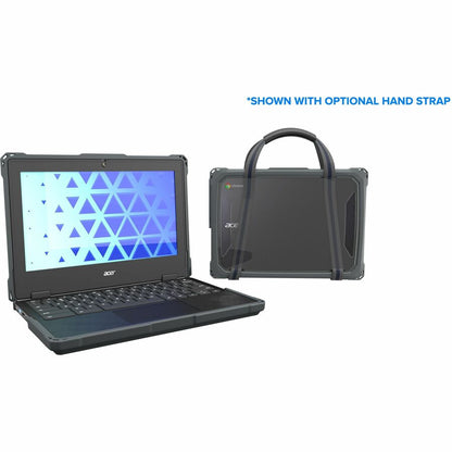 Alternate-Image5 Image for MAXCases Extreme Shell-F for Acer C736 Clamshell Chromebook 11" (Gray) New/Updated