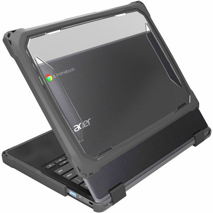 Alternate-Image2 Image for MAXCases Extreme Shell-F for Acer C736 Clamshell Chromebook 11" (Gray) New/Updated