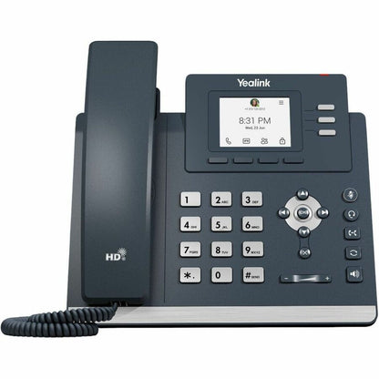 Alternate-Image3 Image for Yealink IP Phone - Corded - Corded - Desktop, Wall Mountable - Classic Gray