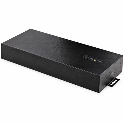 Alternate-Image1 Image for StarTech 16-Port Industrial USB 5Gbps Hub with Power Adapter, Mountable, Terminal Block Power, USB Charging, Dual-Host Hub/Switch, TAA