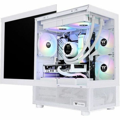 Alternate-Image4 Image for Thermaltake View 170 TG ARGB Snow Micro Chassis