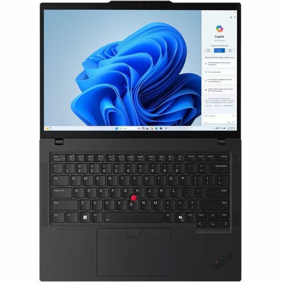 Alternate-Image1 Image for Lenovo ThinkPad T14 Gen 5 21MC004YUS 14" Touchscreen Notebook - WUXGA - 60 Hz - AMD Ryzen 7 PRO 8840U - 32 GB - 512 GB SSD - English Keyboard - Black
