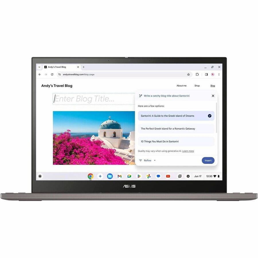 Alternate-Image10 Image for Asus Chromebook CM34 Flip CM3401 CM3401FFA-YZ388T-S 14" Touchscreen Convertible 2 in 1 Chromebook - WUXGA - AMD Ryzen 3 7320C - 8 GB - 128 GB SSD - Zinc