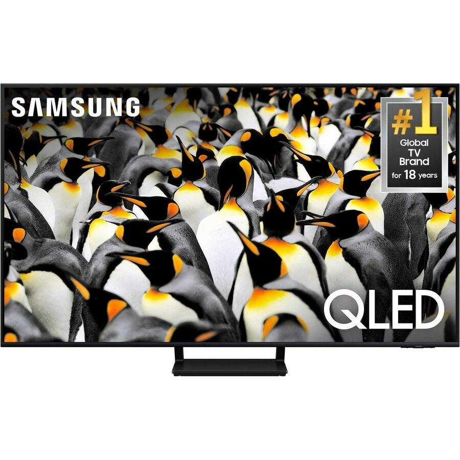 Front Image for Samsung Q70D QN55Q70DAF 54.6" Smart LED-LCD TV 2024 - 4K UHDTV - High Dynamic Range (HDR) - Black