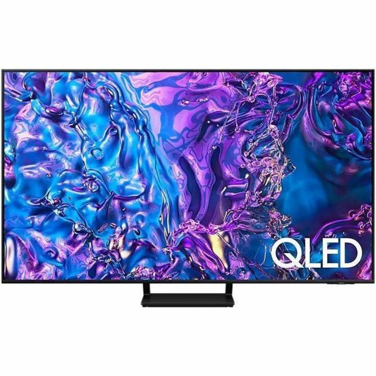 Front Image for Samsung Q70D QN75Q70DAF 74.5" Smart LED-LCD TV 2024 - 4K UHDTV - High Dynamic Range (HDR) - Black