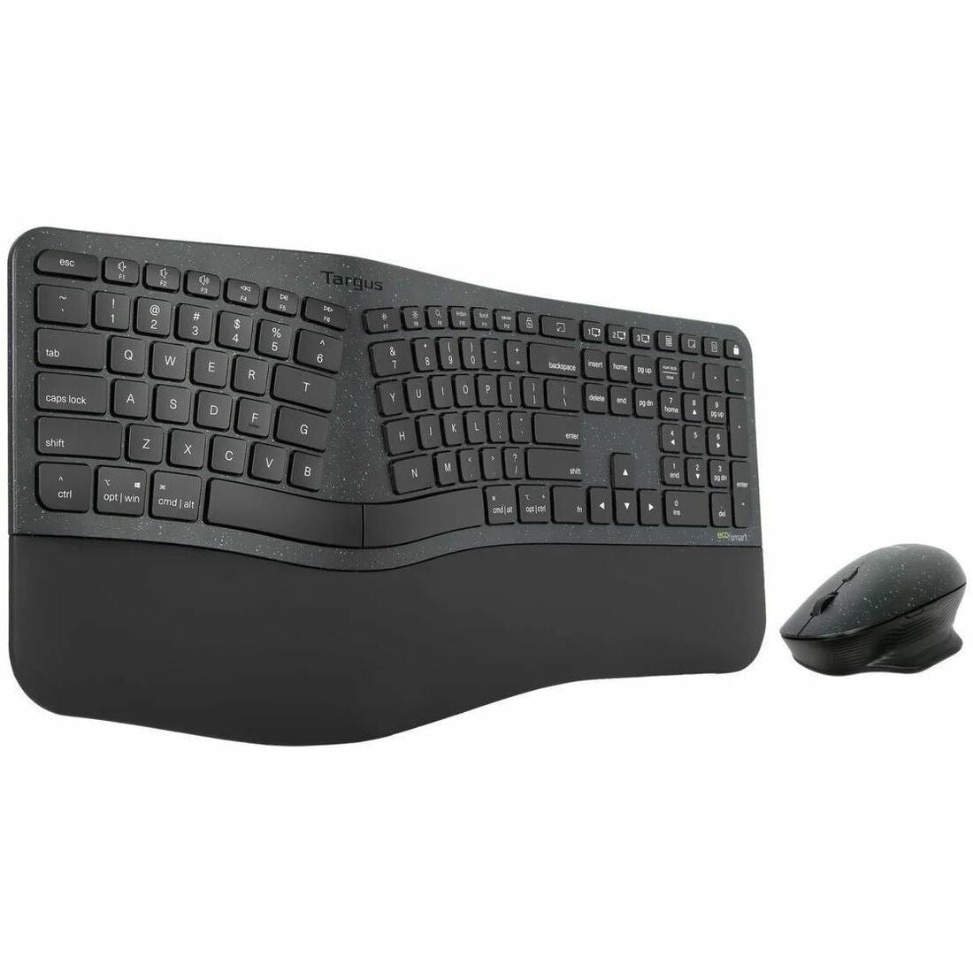 Main Image for Targus EcoSmart Ergonomic Keyboard and ErgoFlip Mouse Combo