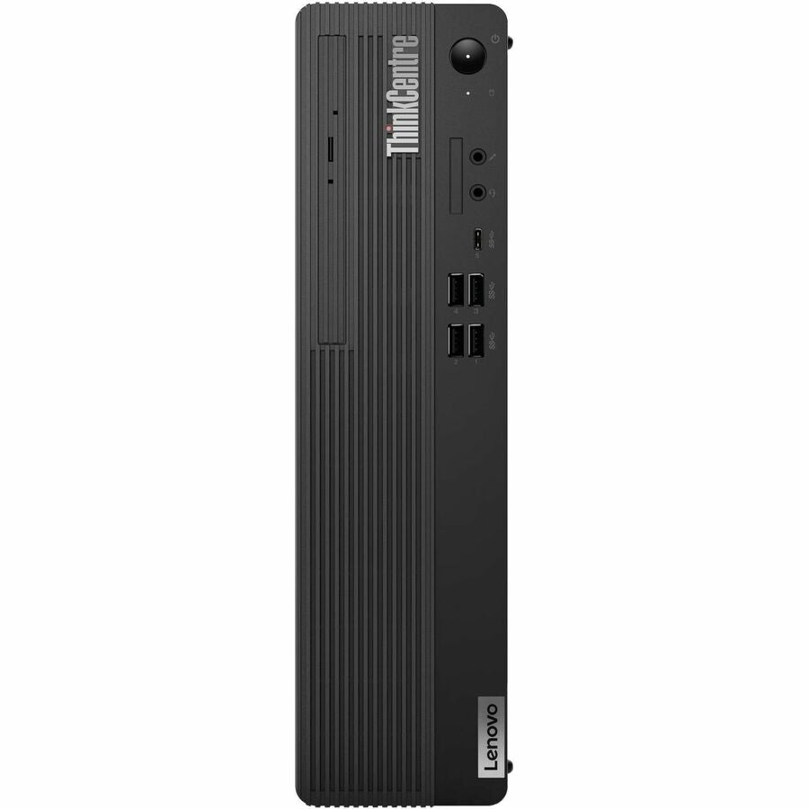 Front Image for Lenovo ThinkCentre M75s Gen 5 12TA000PUS Desktop Computer - AMD Ryzen 5 PRO 8500G - 16 GB - 512 GB SSD - Small Form Factor - Black