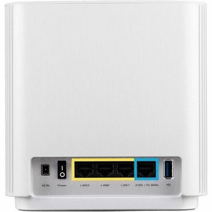 Rear Image for Asus ZenWiFi ET8 (W-3-PK) Wi-Fi 6E IEEE 802.11 a/b/g/n/ac/ax Ethernet Wireless Router