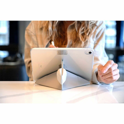 Life-Style Image for STM Goods Opp Carrying Case (Folio) for 11" Apple iPad Air (4th Generation), iPad Air (5th Generation), iPad Air 11 (2024) Tablet - Gray
