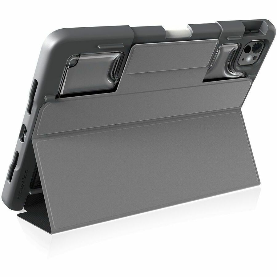 Bottom Image for STM Goods Dux Plus Carrying Case (Folio) for 13" Apple iPad Pro 13 (2024) Tablet - Black
