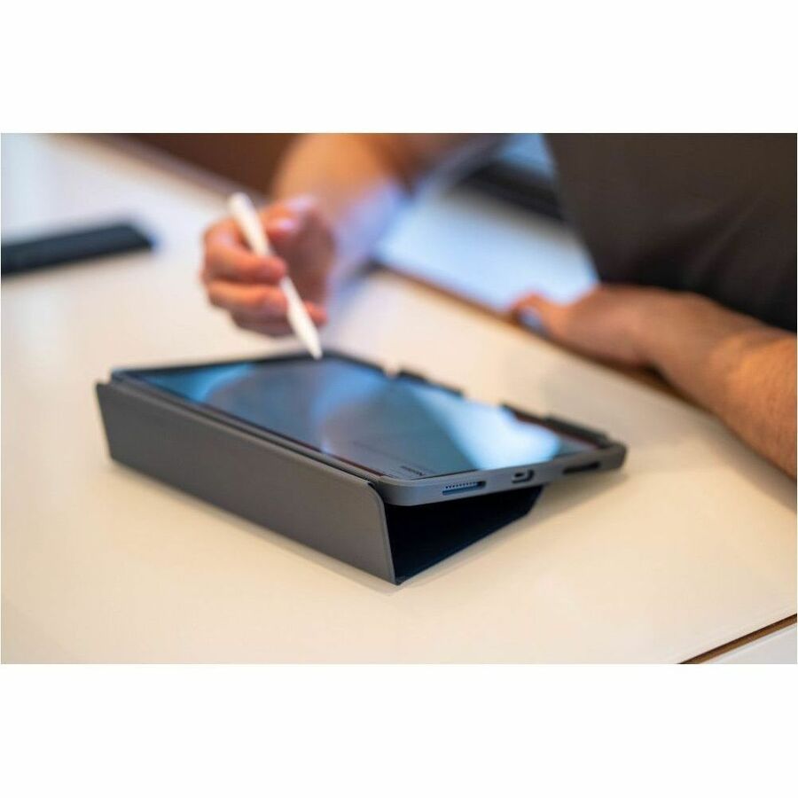 Alternate-Image2 Image for STM Goods Dux Plus Carrying Case (Folio) for 13" Apple iPad Air 13 (2024) Tablet - Black