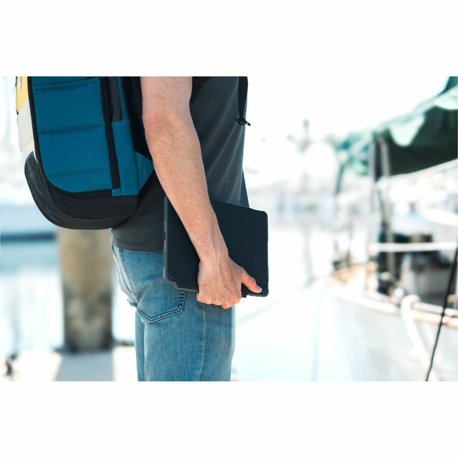 Life-Style Image for STM Goods Dux Plus Carrying Case (Folio) for 13" Apple iPad Air 13 (2024) Tablet - Black