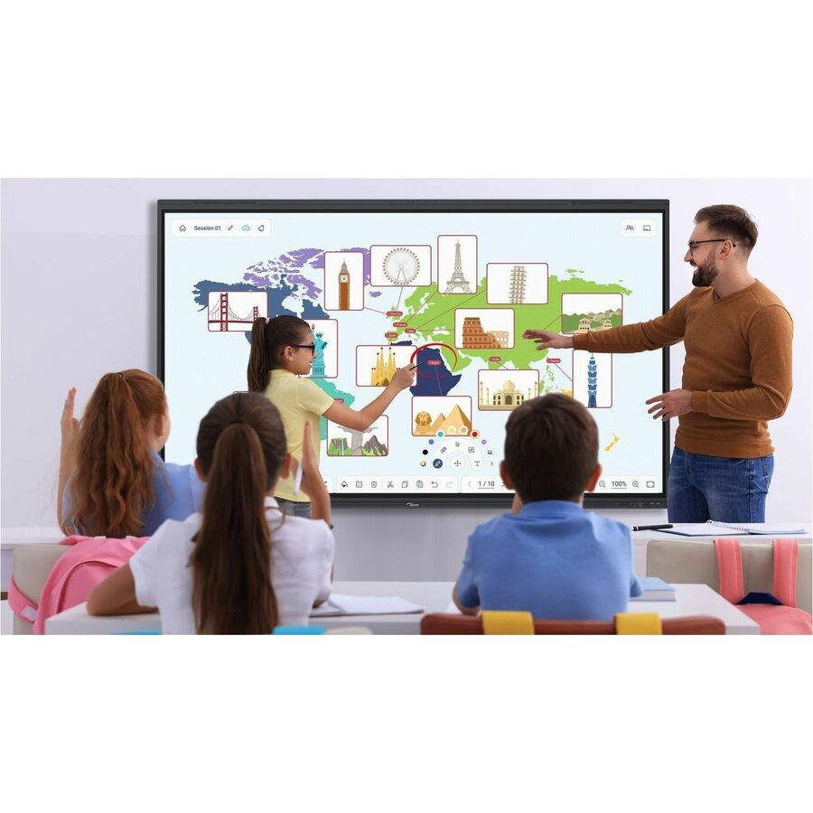 Life-Style Image for Optoma Creative Touch 5753RK Collaboration Display