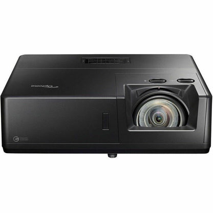 Front Image for Optoma ZU507TST 3D Short Throw DLP Projector - 16:10 - Wall Mountable - Black