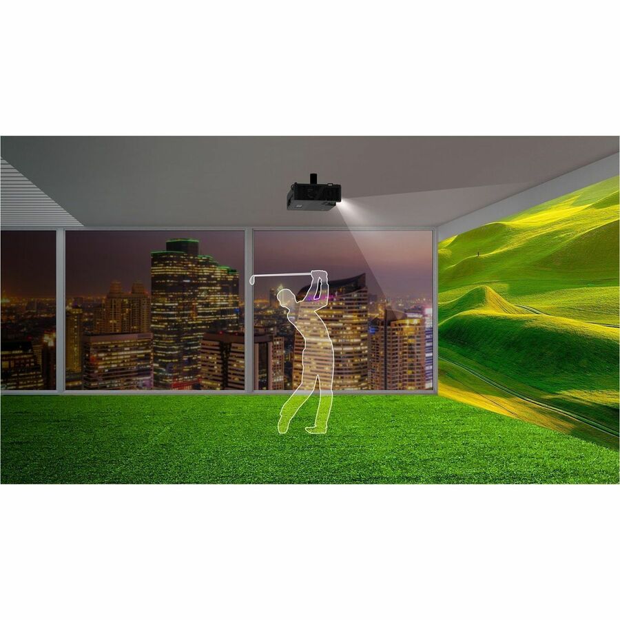 Alternate-Image7 Image for Optoma ZU507TST 3D Short Throw DLP Projector - 16:10 - Wall Mountable - Black