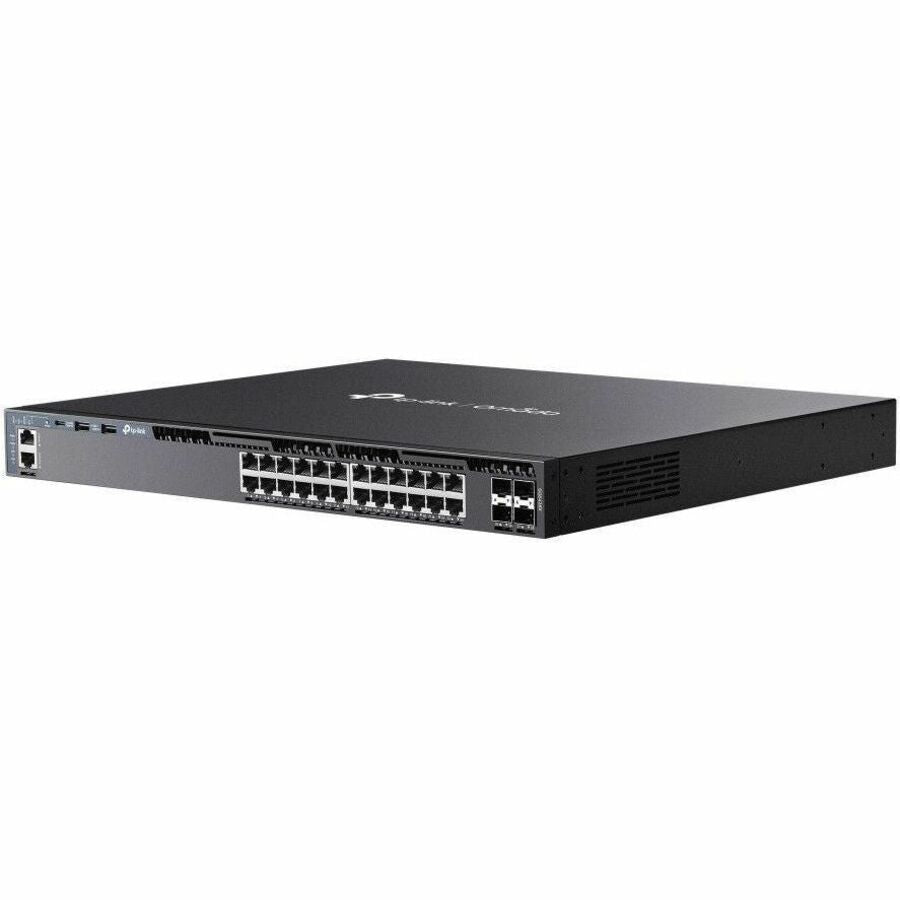 Alternate-Image3 Image for TP-Link Omada 24-Port Gigabit Stackable L3 Managed Switch with 4 10G Slots