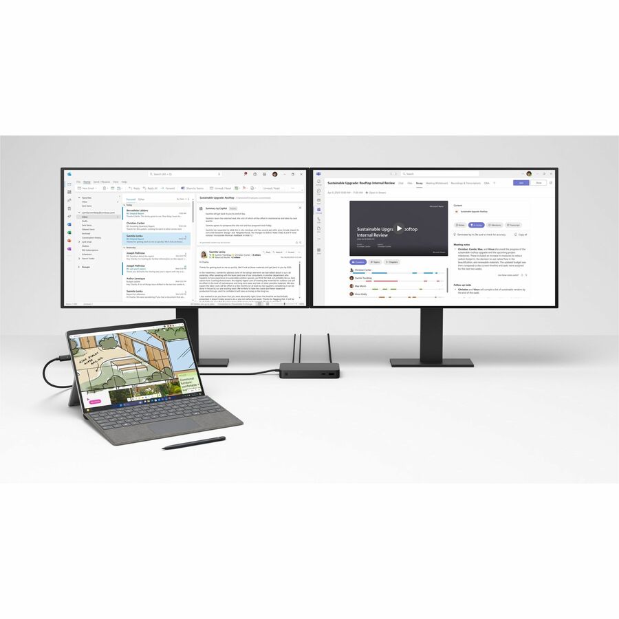 Alternate-Image3 Image for Microsoft Surface Pro 10 Tablet - 16 GB - 256 GB SSD - Windows 11 - 5G - Platinum
