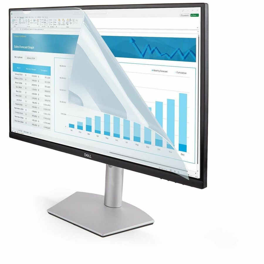 Alternate-Image2 Image for StarTech.com 24-inch 16:10 Anti-Blue Light Filter, BlueLight Screen Filter for 24in Computer Monitor, Reduces Eye Strain, TAA Compliant