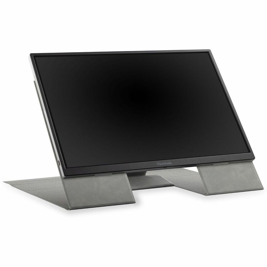 Alternate-Image5 Image for ViewSonic VG1656N 16 Inch 1200p IPS Wireless Portable Monitor with 2 Way Powered 60W USB C, Built-in 4000 mAh Battery and Stand with Smart Cover