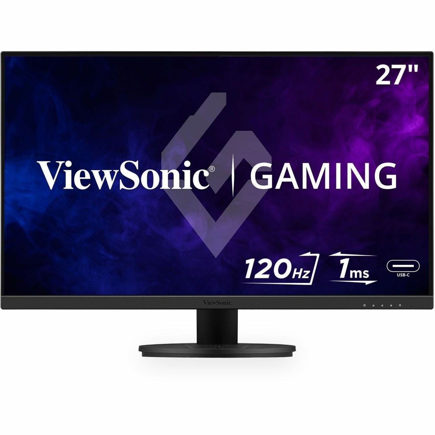 Main Image for ViewSonic VX2716A 27 Inch 1080p Gaming Monitor, IPS Display with 120Hz and 1ms for Smooth Gameplay, DisplayPort for Daisy Chain, USB-C, and HDMI Inputs