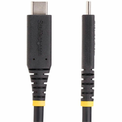 Alternate-Image2 Image for StarTech.com 1m (3.3ft) USB4 Cable, USB-IF Certified USB-C Cable, 40 Gbps, 240W PD 3.1, 8K 60Hz, Compatible w/Thunderbolt/USB 3.2 Ports