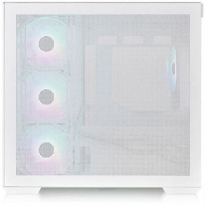 Left Image for Thermaltake View 380 TG ARGB Snow Mid Tower Chassis