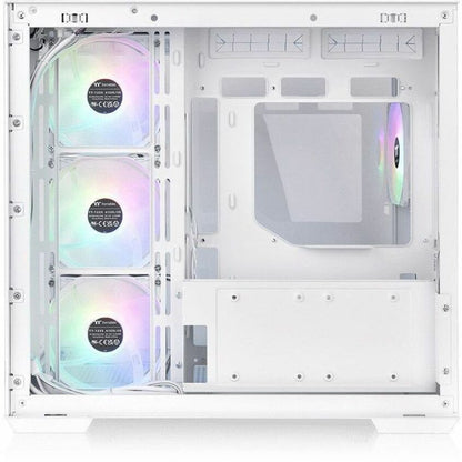 Alternate-Image1 Image for Thermaltake View 380 TG ARGB Snow Mid Tower Chassis