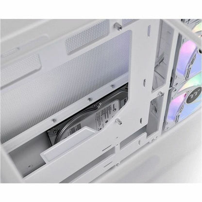Alternate-Image4 Image for Thermaltake View 380 TG ARGB Snow Mid Tower Chassis