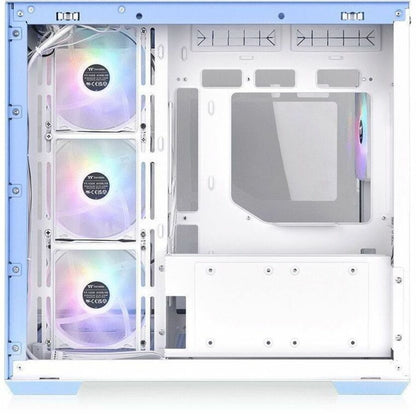 Alternate-Image3 Image for Thermaltake View 380 TG ARGB Hydrangea Blue Mid Tower Chassis