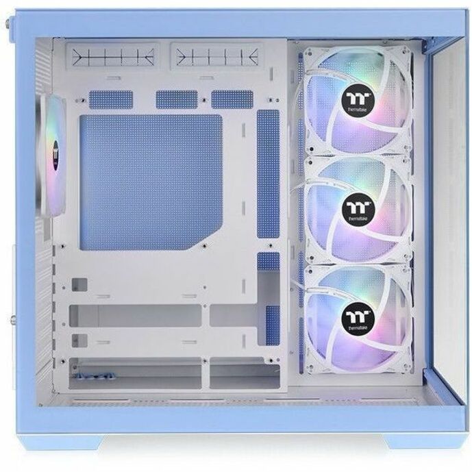 Right Image for Thermaltake View 380 TG ARGB Hydrangea Blue Mid Tower Chassis