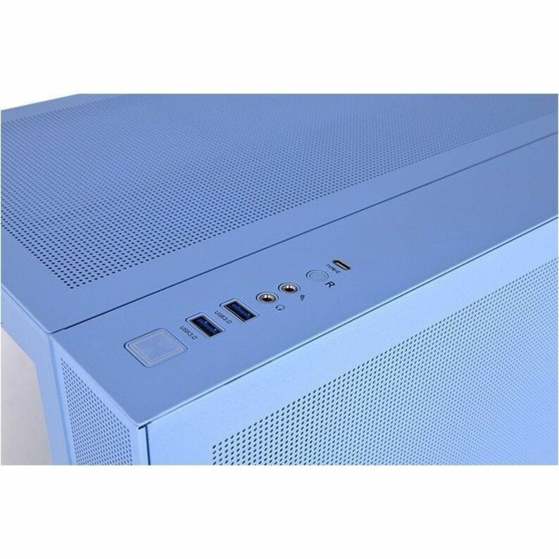 Alternate-Image2 Image for Thermaltake View 380 TG ARGB Hydrangea Blue Mid Tower Chassis