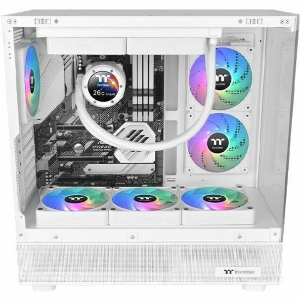 Alternate-Image2 Image for Thermaltake CT120 EX Reverse ARGB Sync PC Cooling Fan White (3-Fan Pack) - 3 Pack