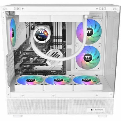 Alternate-Image2 Image for Thermaltake CT120 EX Reverse ARGB Sync PC Cooling Fan White (3-Fan Pack) - 3 Pack