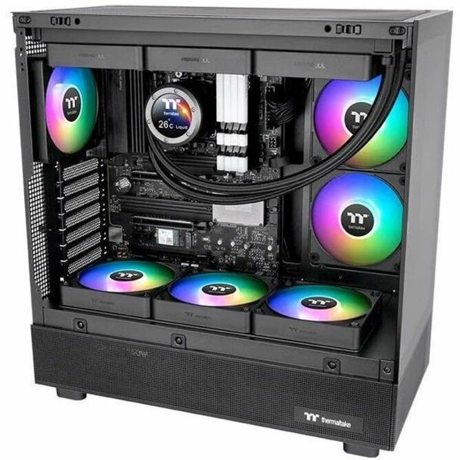 Alternate-Image9 Image for Thermaltake CT120 EX Reverse ARGB Sync PC Cooling Fan (3-Fan Pack) - 3 Pack