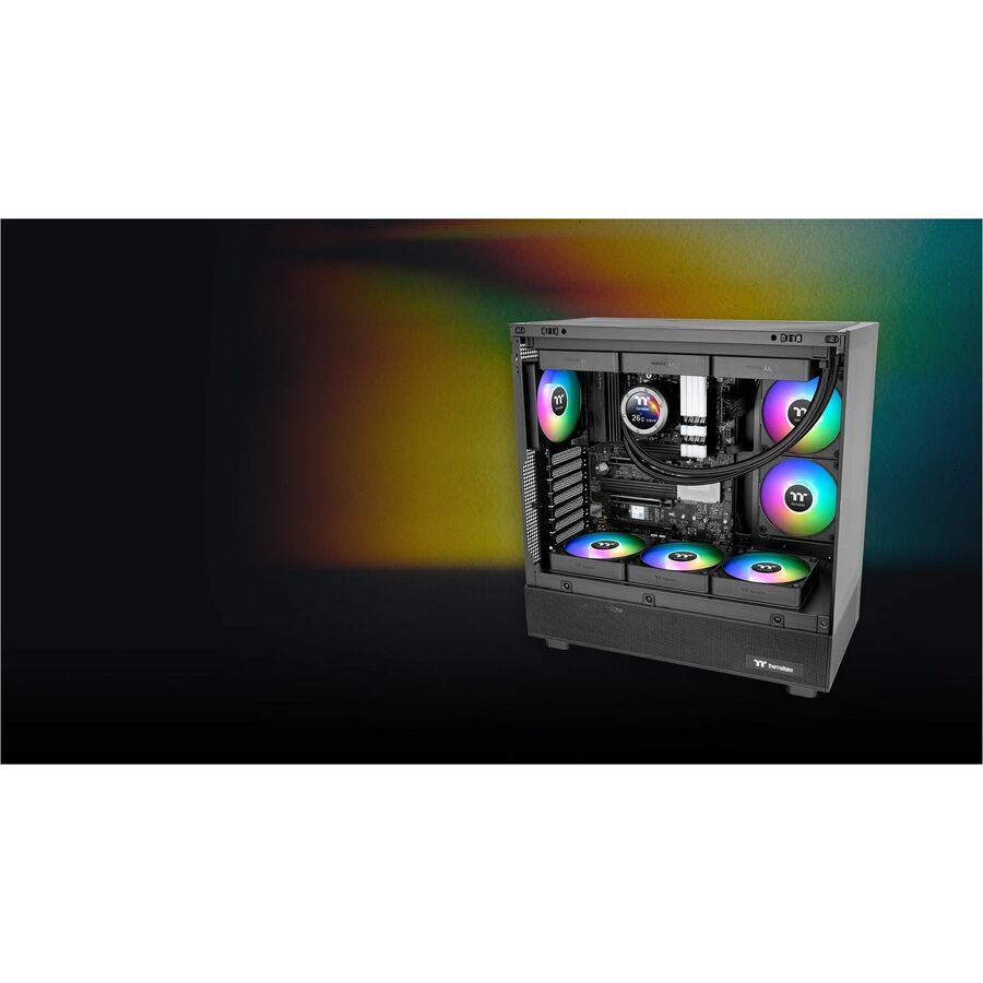 Alternate-Image4 Image for Thermaltake CT120 EX Reverse ARGB Sync PC Cooling Fan (3-Fan Pack) - 3 Pack