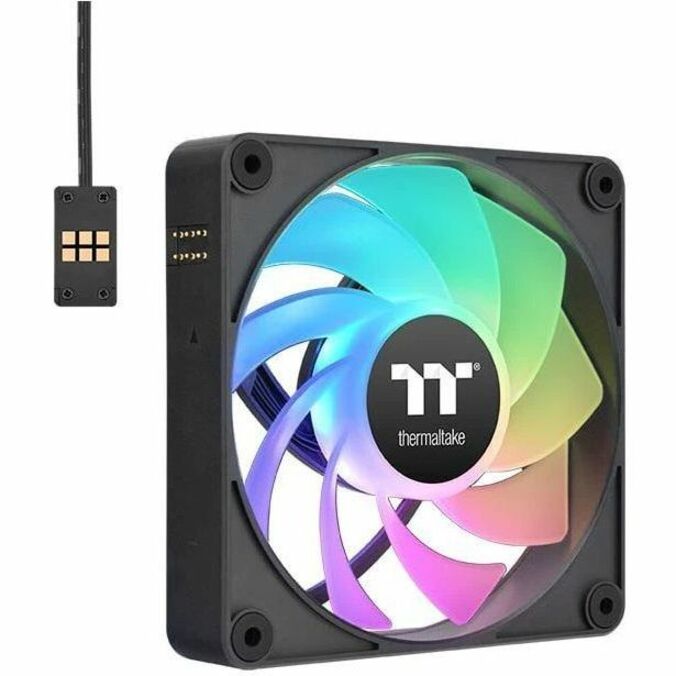 Alternate-Image5 Image for Thermaltake CT120 EX Reverse ARGB Sync PC Cooling Fan (3-Fan Pack) - 3 Pack