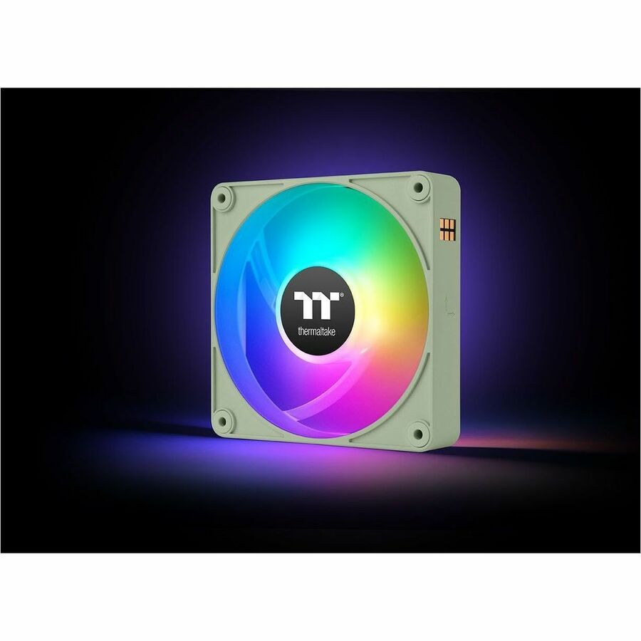 Alternate-Image4 Image for Thermaltake CT140 EX Reverse ARGB Sync PC Cooling Fan Matcha Green (3-Fan Pack) - 3 Pack