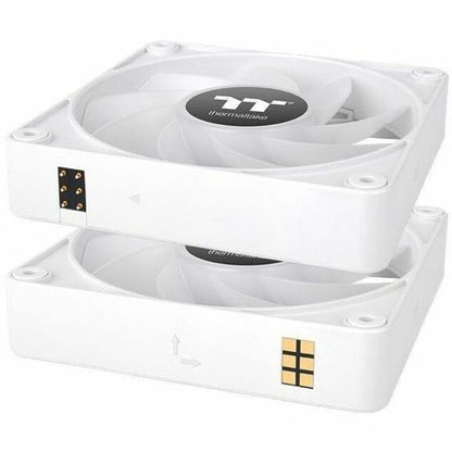 Alternate-Image2 Image for Thermaltake CT140 EX Reverse ARGB Sync PC Cooling Fan White (3-Fan Pack) - 3 Pack