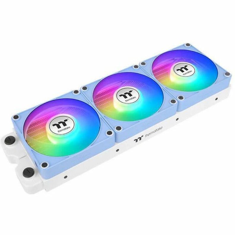 Alternate-Image1 Image for Thermaltake CT120 EX Reverse ARGB Sync PC Cooling Fan Hydrangea Blue (3-Fan Pack) - 3 Pack