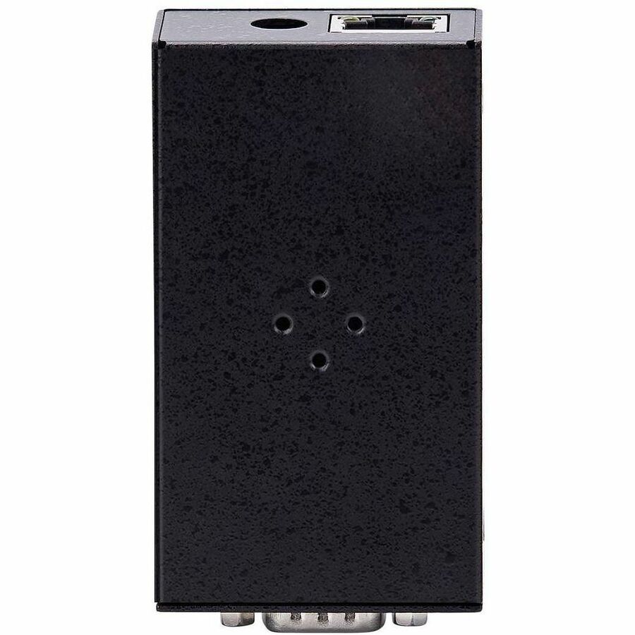 Bottom Image for StarTech.com 1-Port Serial to Ethernet Adapter, IP Serial Device Server For Remote RS232 Devices, Wall/DIN Rail Mount, LAN To DB9 Converter