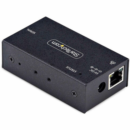 Right Image for StarTech.com 1-Port Serial to Ethernet Adapter, IP Serial Device Server For Remote RS232 Devices, Wall/DIN Rail Mount, LAN To DB9 Converter