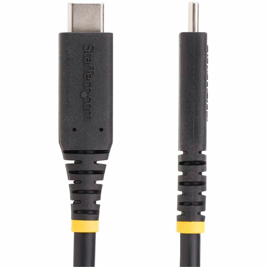 Alternate-Image2 Image for StarTech.com 50cm (1.6ft) USB4 Cable, USB-IF Certified USB-C Cable, 40 Gbps, 240W, 8K 60Hz, Compatible w/Thunderbolt/USB 3.2 Ports