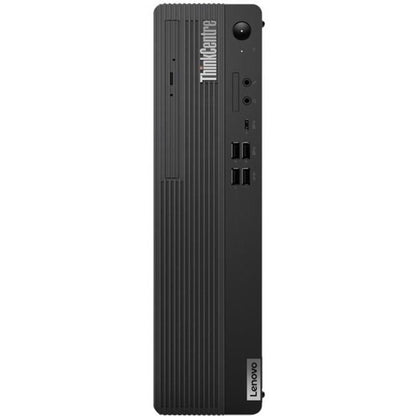 Front Image for Lenovo ThinkCentre M75s Gen 2 11R80051US Desktop Computer - AMD Ryzen 5 PRO 5650G - 16 GB - 256 GB SSD - Small Form Factor - Black