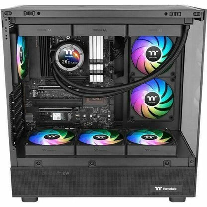 Alternate-Image1 Image for Thermaltake CT140 EX Reverse ARGB Sync PC Cooling Fan (3-Fan Pack) - 3 Pack