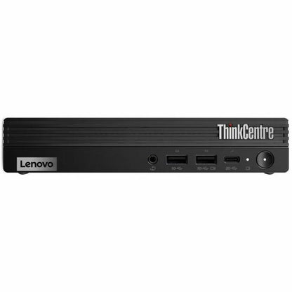 Front Image for Lenovo ThinkCentre M90q Gen 5 12TH000EUS Desktop Computer - Intel Core i5 14th Gen i5-14500 - vPro Technology - 16 GB - 512 GB SSD - Tiny - Black