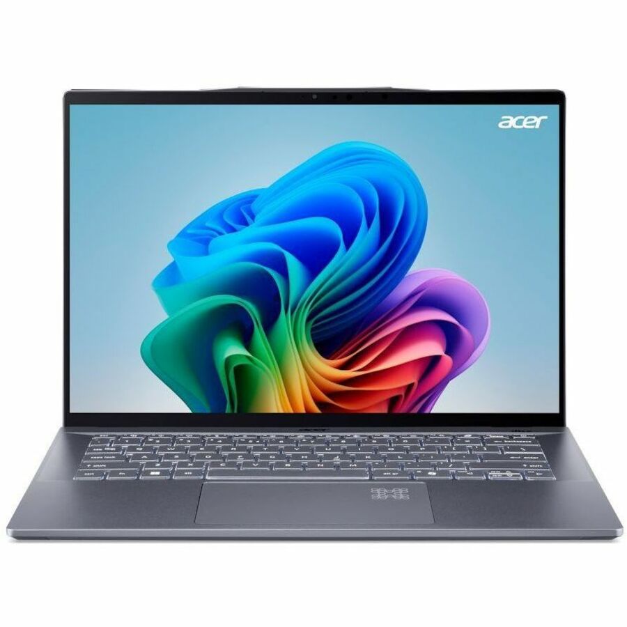 Main Image for Acer Swift 14 AI SF14-11T SF14-11T-X53K 14.5" Touchscreen Copilot+ PC Notebook - WQXGA - 120 Hz - Qualcomm Snapdragon X Elite X1E-78-100 - 16 GB - 1 TB SSD - English Keyboard - Iron